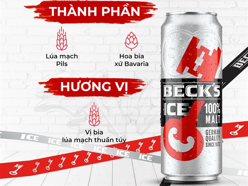 Bia Becks Ice